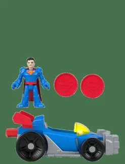 Imaginext DC Super Friends Metal Force Supermobile Toy Car & Superman Action Figure Set - Film & Sagofigur