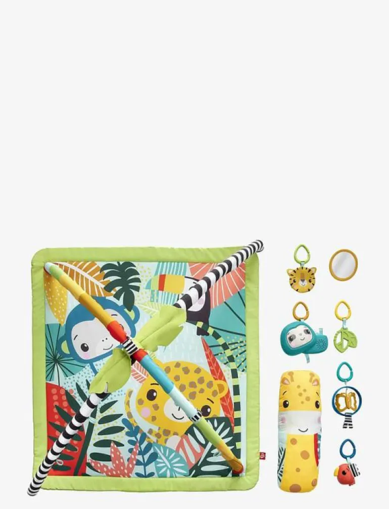 3-in-1 Rainforest Sensory Gym - Babygym