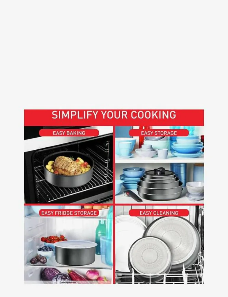 Ingenio Daily chef ON 8 pcs set - Grytset & Kastrullset