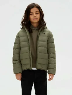 INST. LOGO LIGHT PADDED JACKET - Dunjackor & fodrade jackor