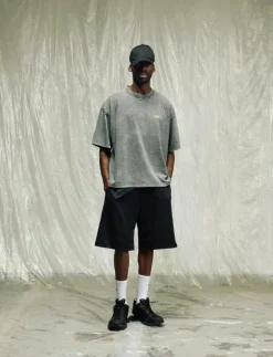 Isnurh Basement Wide Track shorts - Casual shorts