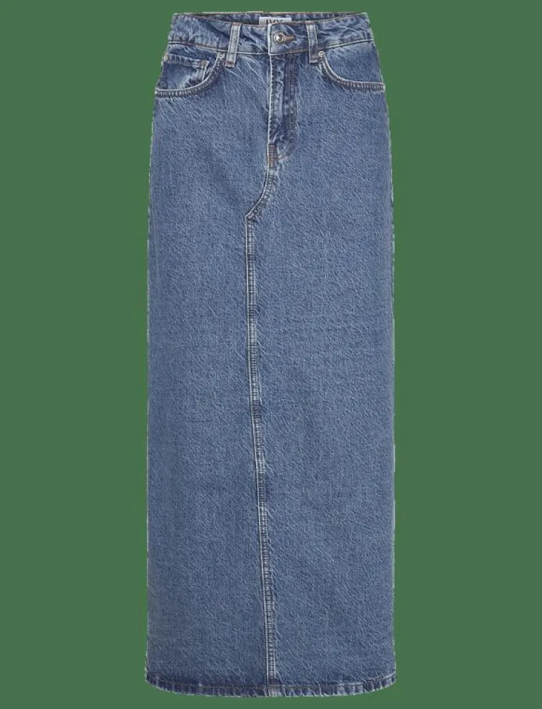 IVY-Zoe Maxi Skirt Wash Jaca - Maxikjolar