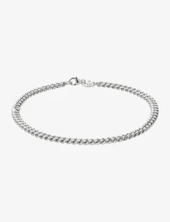 IX Curb Bracelet Silver - Kedjearmband