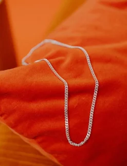 IX Curb Chain Silver - Kedjehalsband