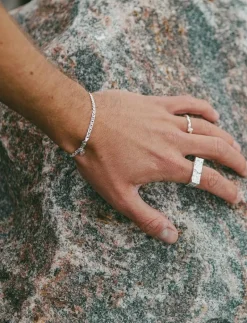 IX Rustic Ring Silver - Ringar