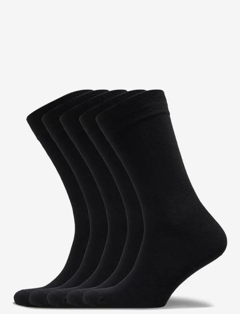 JACBASIC BAMBOO SOCK 5 PACK NOOS - Vanliga strumpor