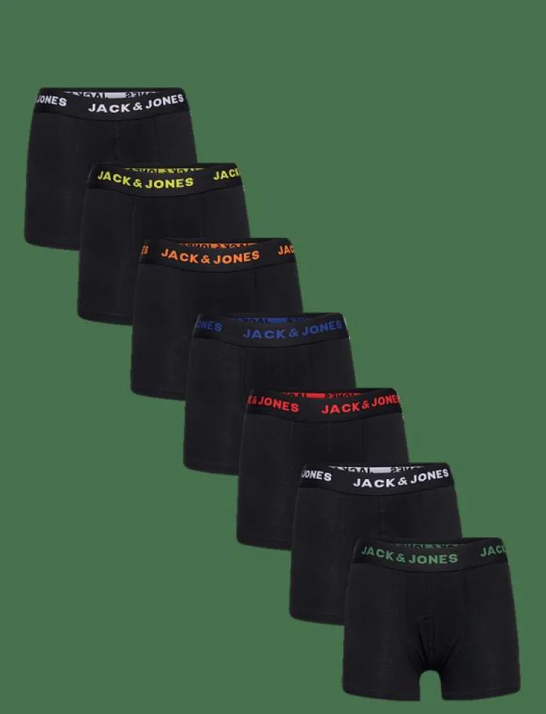 JACBASIC TRUNKS 7 PACK NOOS JNR - Kalsonger