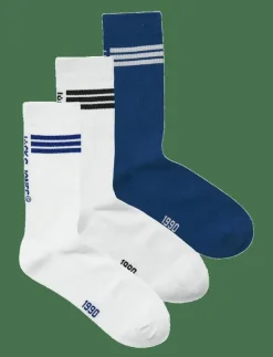JACJACE TENNIS SOCKS 3 PACK - Vanliga strumpor