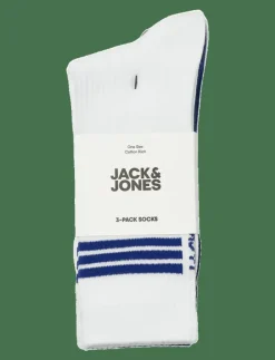 JACJACE TENNIS SOCKS 3 PACK - Vanliga strumpor