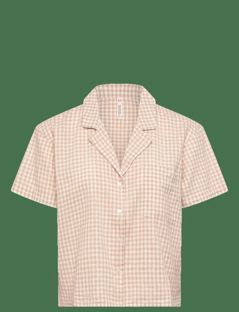 Jacket Linen Check - Överdelar