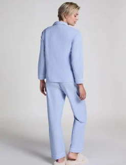 JACKET LS COTTON STRIPE - Överdelar