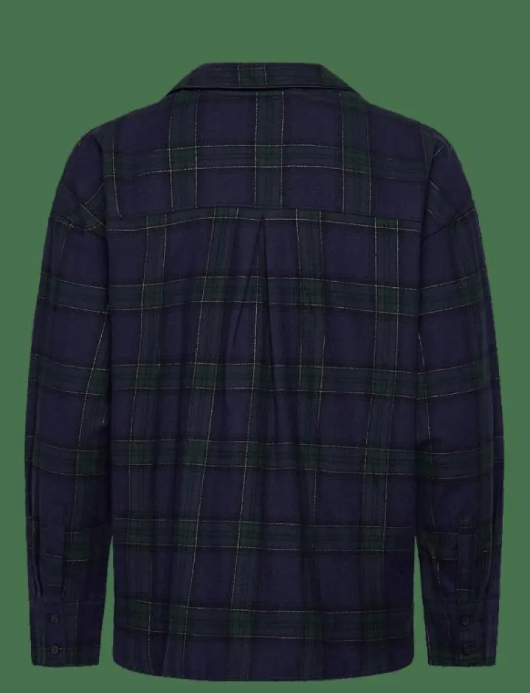 JACKET LS FLANNEL TWILL CHECK - Överdelar