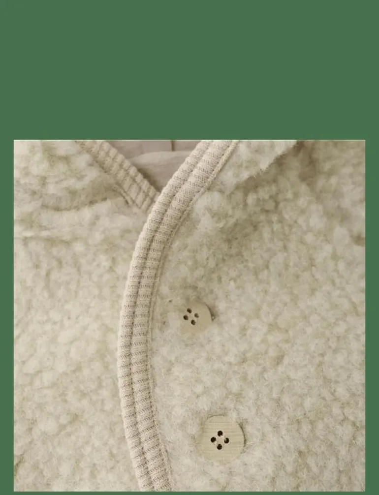 Jacket Pixie Wool Teddy w. Lin - Jackor