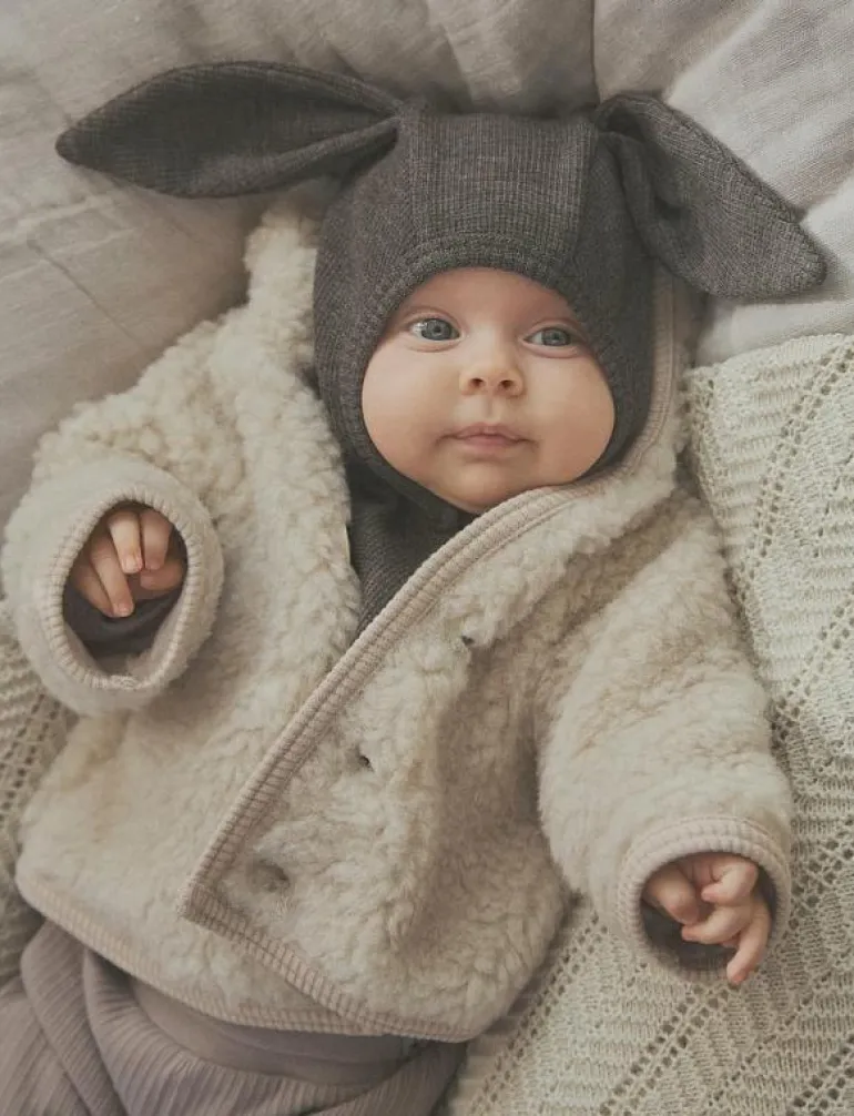 Jacket Pixie Wool Teddy w. Lin - Jackor