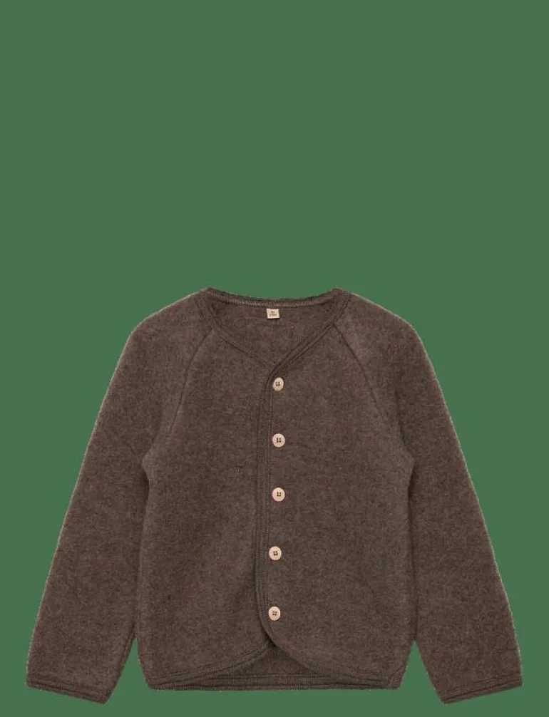 Jacket Wool Fleece w. Buttons - Jackor