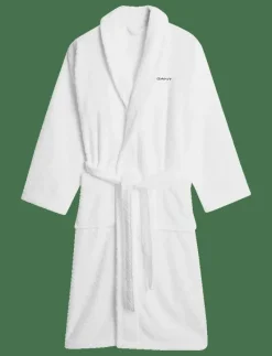 JACQUARD HERRINGBONE ROBE - Morgonrock