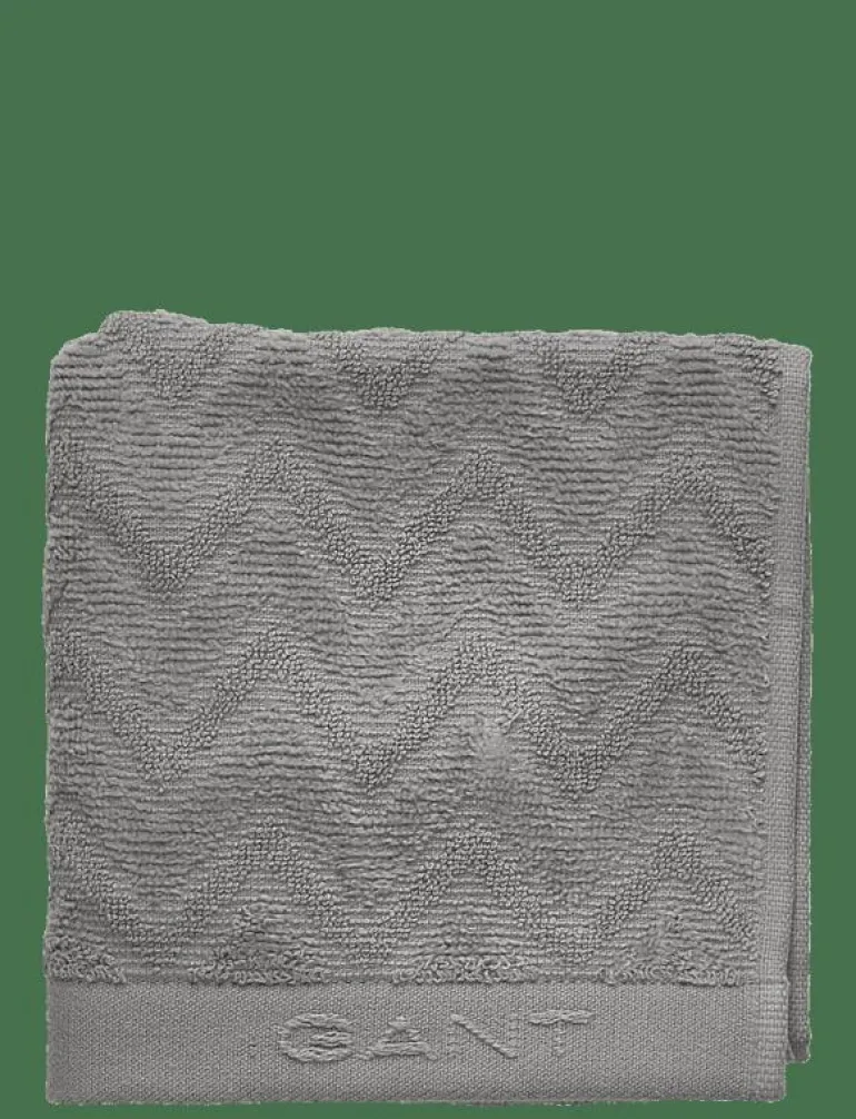 JACQUARD HERRINGBONE TOWEL - Badrumstextilier