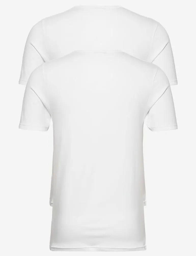 JBS 2-pack t-shirt V-neck GOTS - Kortärmad t-shirt