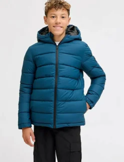 JCOPOINT PU PUFFER JACKET BF JNR - Dunjackor & fodrade jackor