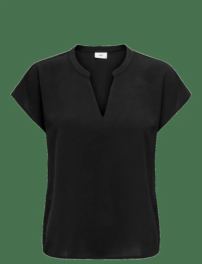 JDYLION LIFE S/S TOP WVN NOOS - T-shirts