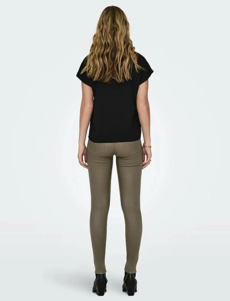JDYLION LIFE S/S TOP WVN NOOS - T-shirts