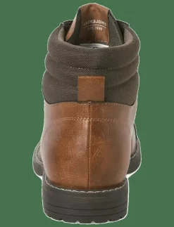 JFWDEWSBURY PU BOOT - Kängor med snörning