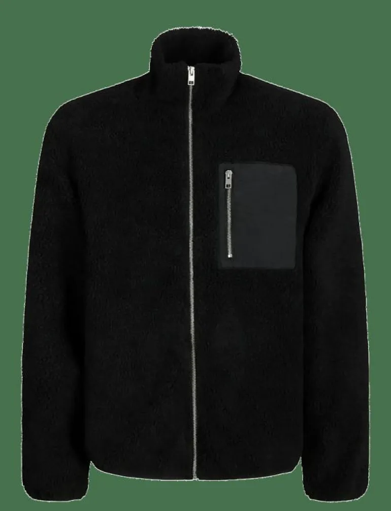 JJBRADLEY TEDDY JACKET - Mellanlager