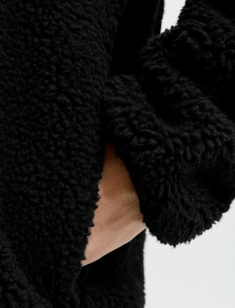 JJBRADLEY TEDDY JACKET - Mellanlager
