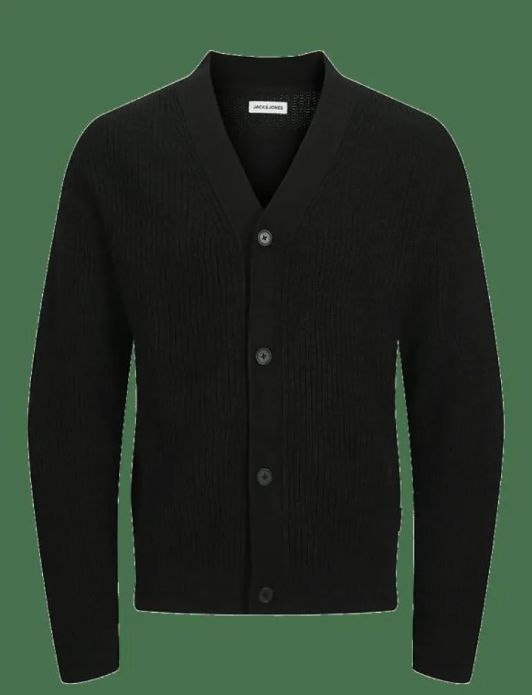 JJCONNOR KNIT V-NECK CARDIGAN - Koftor