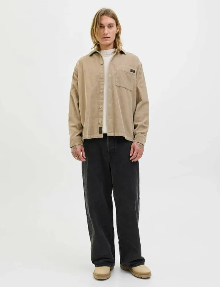 JJCORDUROY OVERSHIRT L/S - Manchesterskjortor