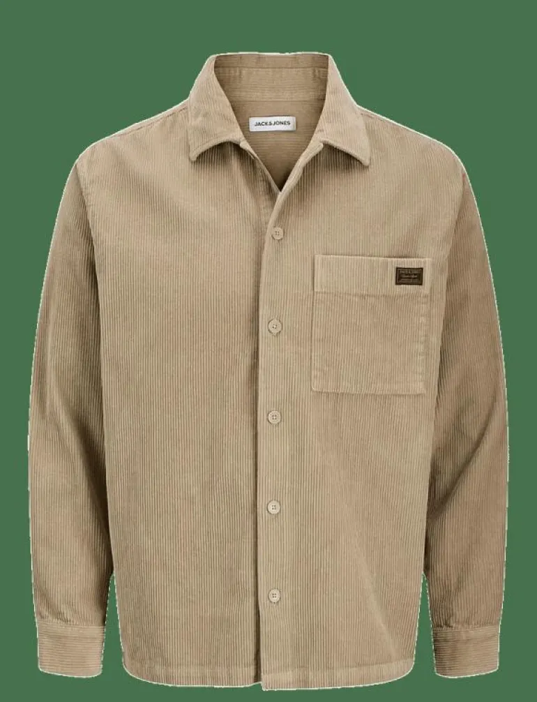JJCORDUROY OVERSHIRT L/S - Manchesterskjortor