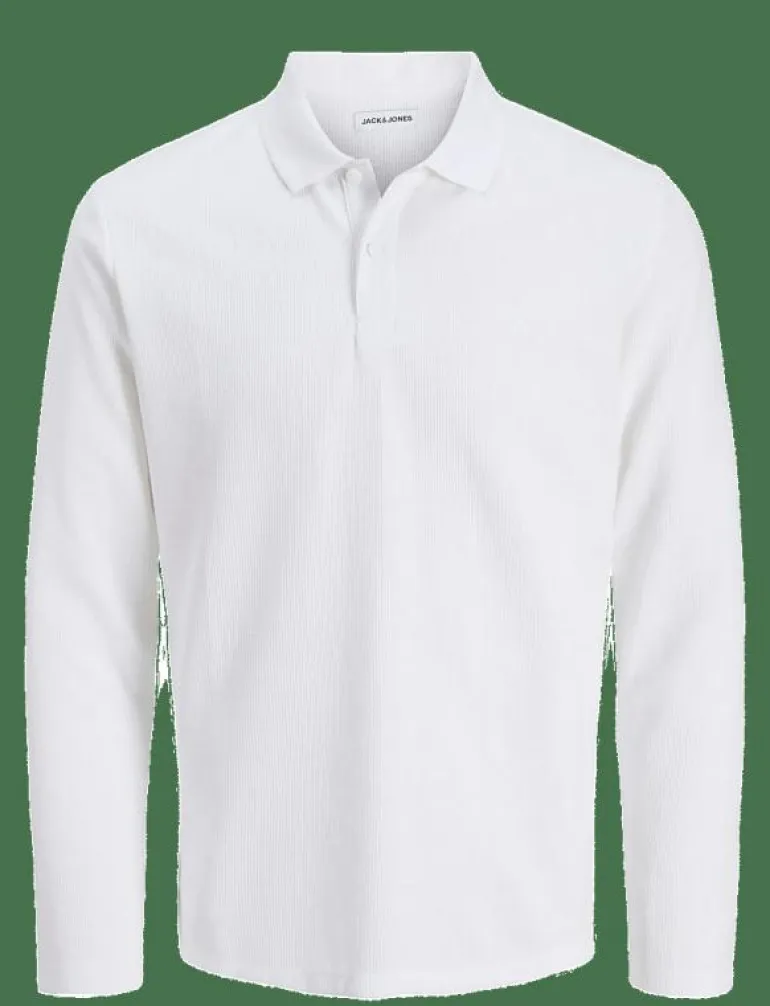 JJEAUSTIN POLO LS NOOS - Långärmade pikéer