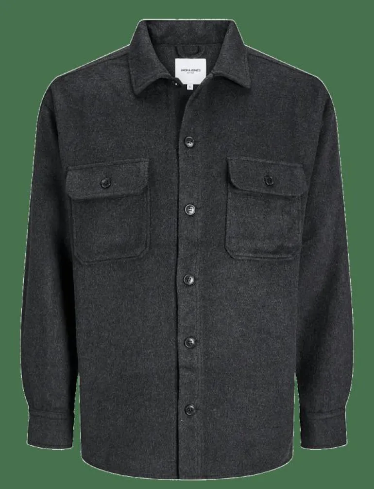 JJEBRADLEY OLLIE OVERSHIRT LS NOOS - Flanellskjortor