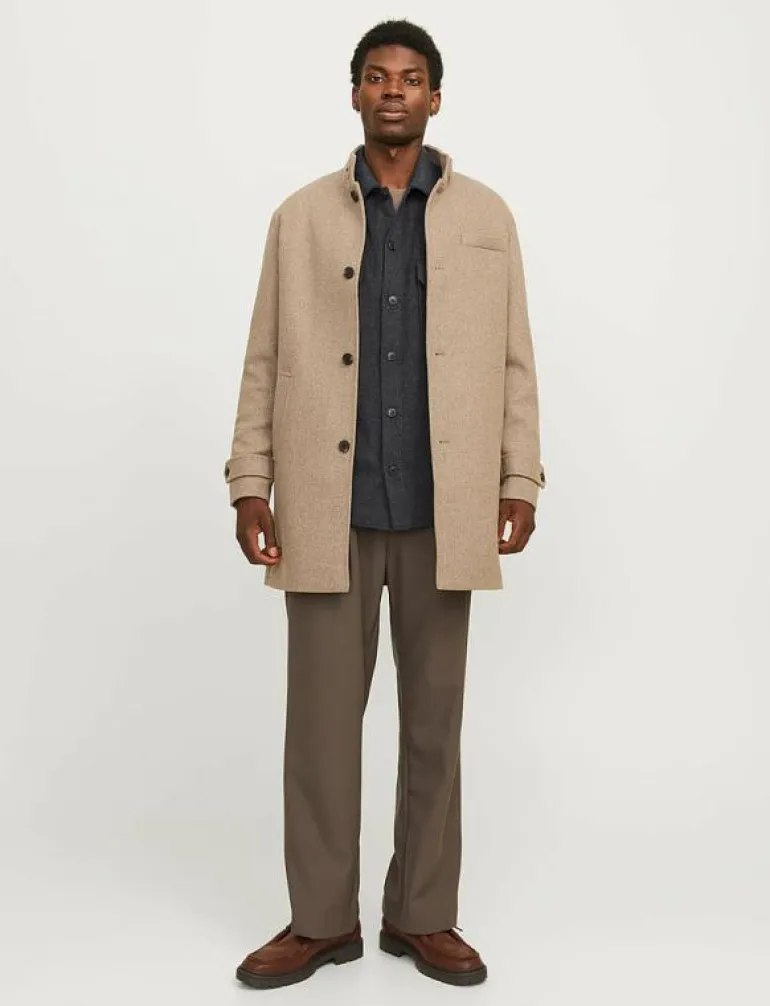 JJEBRADLEY OLLIE OVERSHIRT LS NOOS - Flanellskjortor