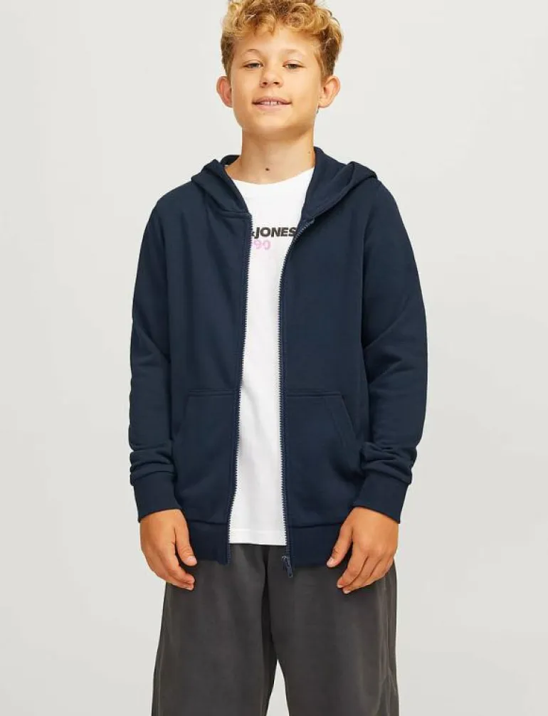 JJEBRADLEY SWEAT ZIP HOOD NOOS JNR - Huvtröjor