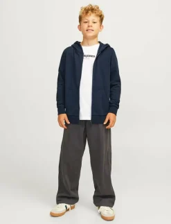 JJEBRADLEY SWEAT ZIP HOOD NOOS JNR - Huvtröjor