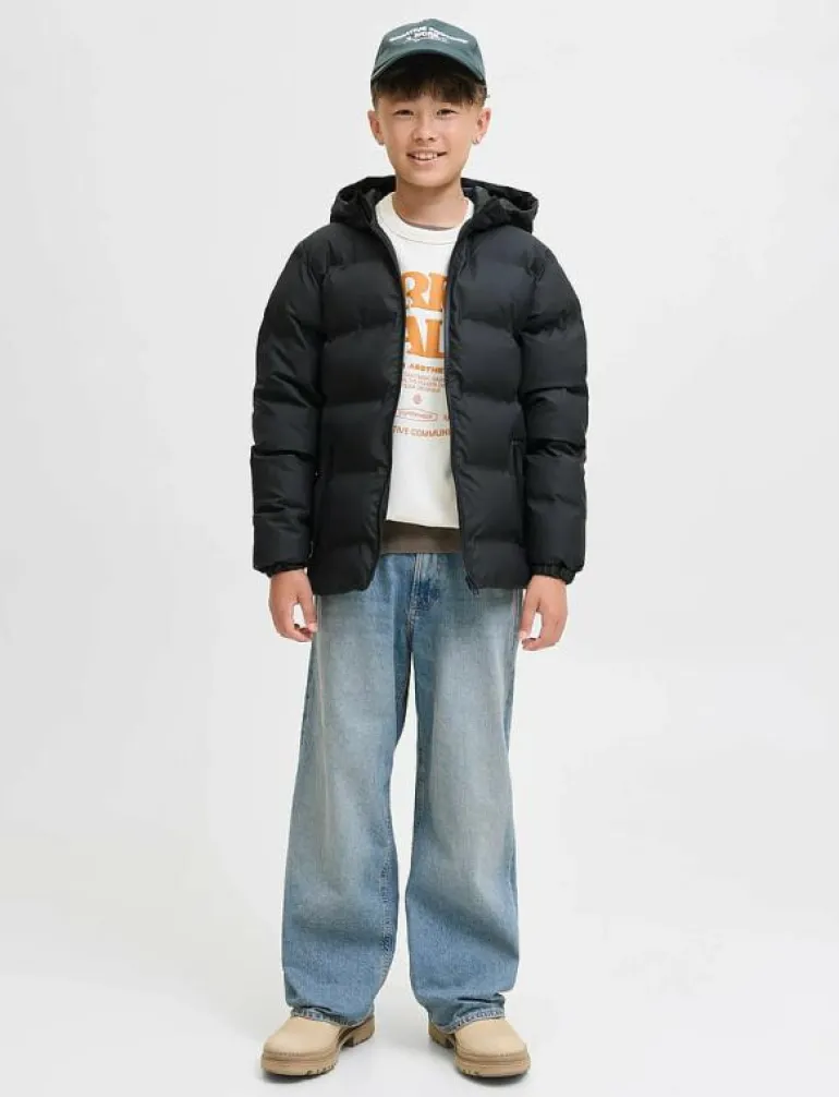 JJELEMENTS PU PUFFER JNR - Dunjackor & fodrade jackor