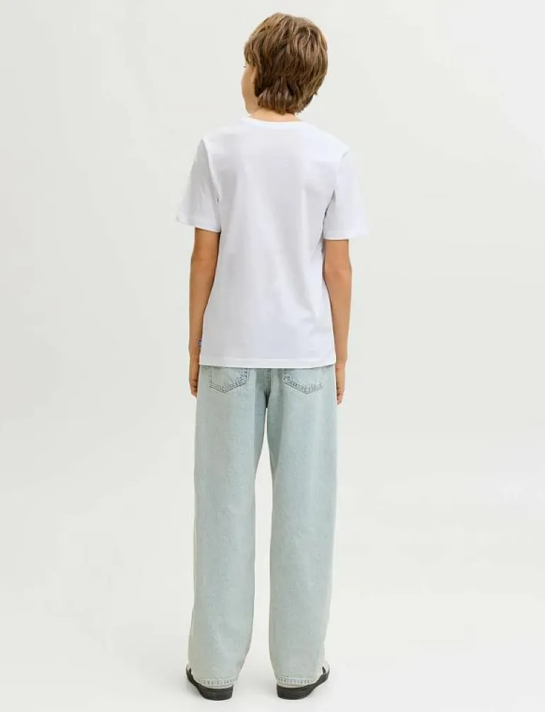 JJEORGANIC BASIC TEE SS 3PK MP NOOS JNR - Kortärmade