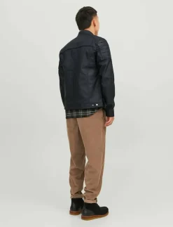 JJEROCKY JACKET NOOS - Skinnjackor