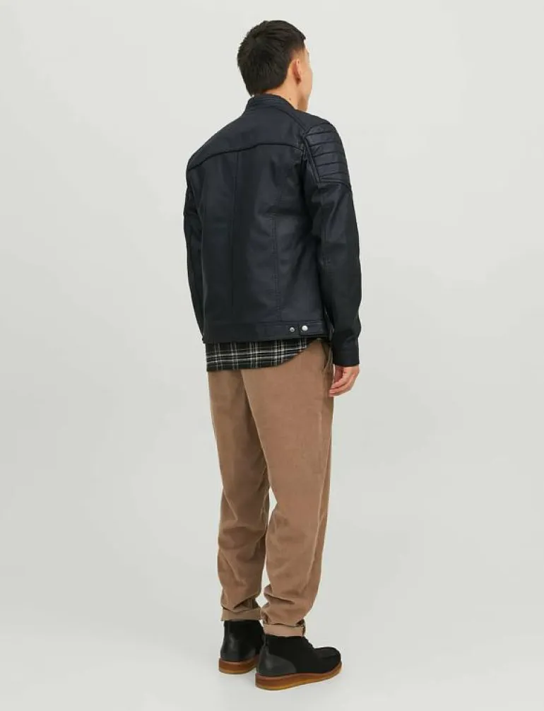JJEROCKY JACKET NOOS - Skinnjackor