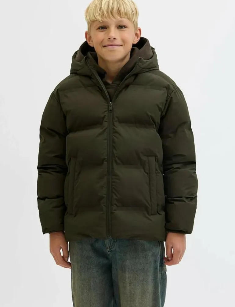 JJESOHO PUFFER HOOD SN JNR - Dunjackor & fodrade jackor