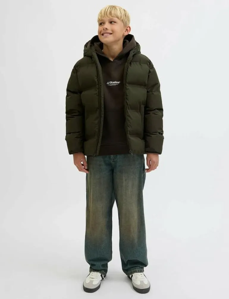 JJESOHO PUFFER HOOD SN JNR - Dunjackor & fodrade jackor