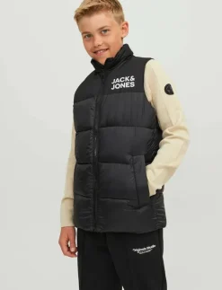 JJETOBY BODYWARMER COLLAR SN JNR - Väst