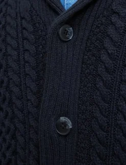 JJPAUL KNIT SHAWL CARDIGAN - Koftor