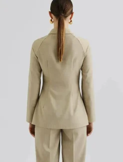 Joan Tailored Fitted Button shirt - Långärmade