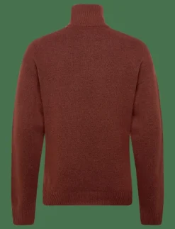 JOROLLIE KNIT HALF ZIP SN - Stickat
