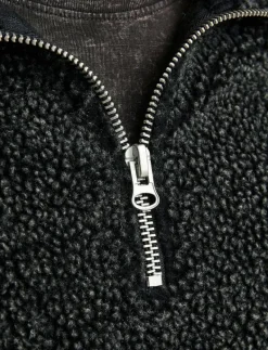 JORROXBURY TEDDY SWEAT HIGH NECK LN - Mellanlager