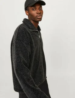 JORROXBURY TEDDY SWEAT HIGH NECK LN - Mellanlager