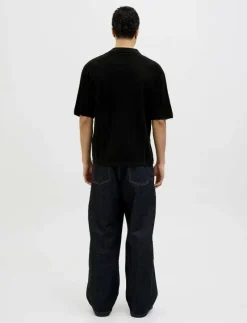 JORVARENNA KNIT SS SPLIT NECK - Kortärmade pikéer