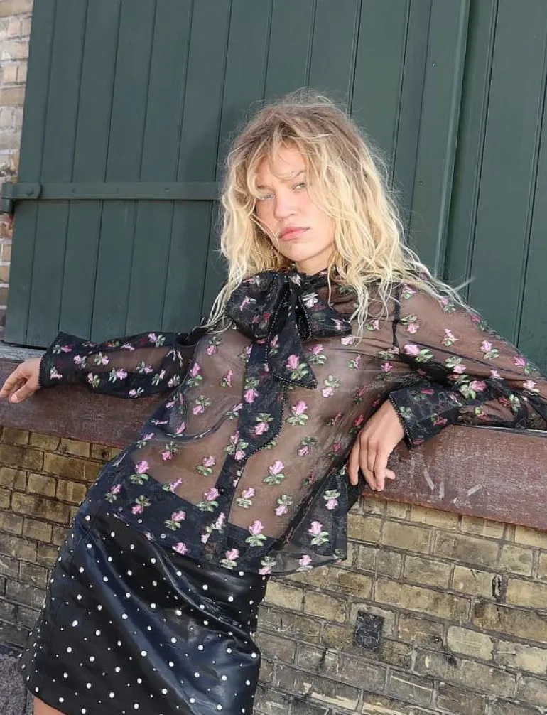 Josettecras Shirt - Långärmade blusar